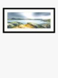 Elizabeth Baldin - 'Return to Islay' Framed Print & Mount, 104.5 x 3.8cm, Green/Multi