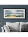 Elizabeth Baldin - 'Return to Islay' Framed Print & Mount, 104.5 x 3.8cm, Green/Multi