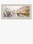 Richard Macneil - 'Evening Glow' Framed Print, 63 x 129cm, Multi