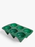 John Lewis Christmas Tree Silicone Non-Stick Muffin Mould, 6 Hole