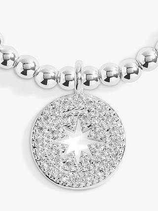 Joma Jewellery 'Live Spontaneously' Charm Bracelet, Silver