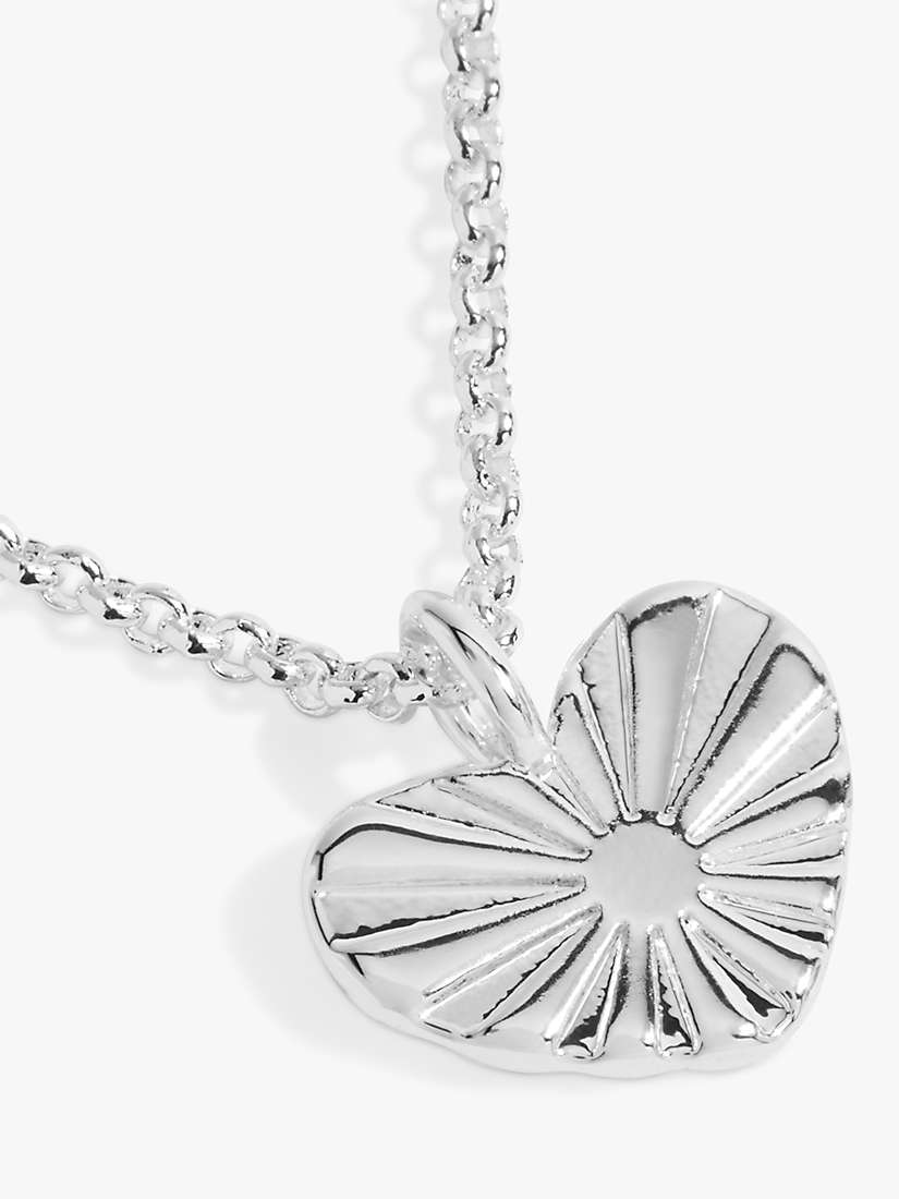 Buy Joma Jewellery 'She Believed She Could So She Did' Necklace, Silver Online at johnlewis.com