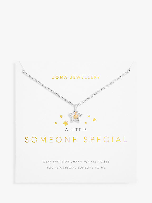 Joma Jewellery 'Someone Special' Star Necklace, Silver/Gold