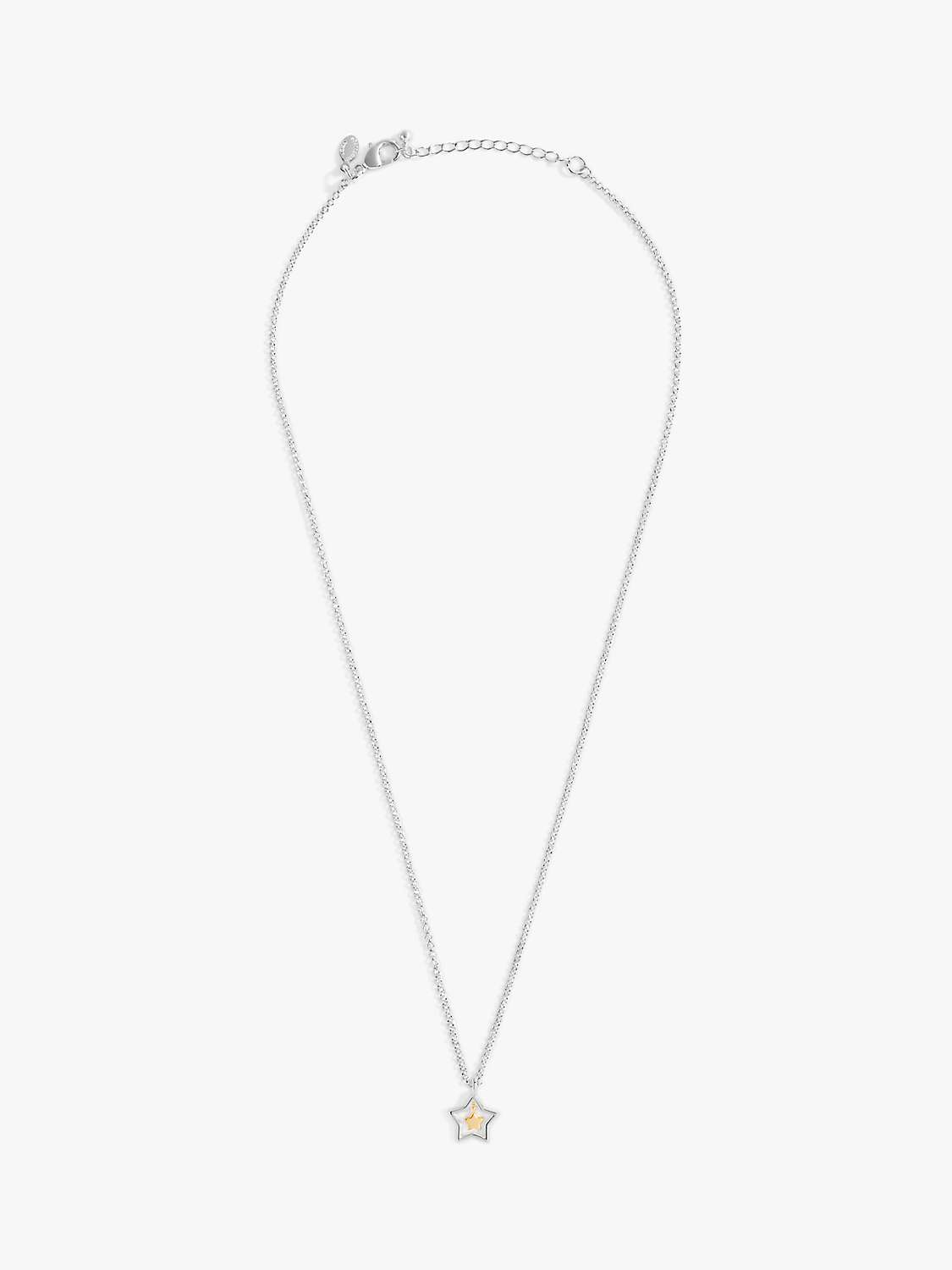 Buy Joma Jewellery 'Someone Special' Star Necklace, Silver/Gold Online at johnlewis.com