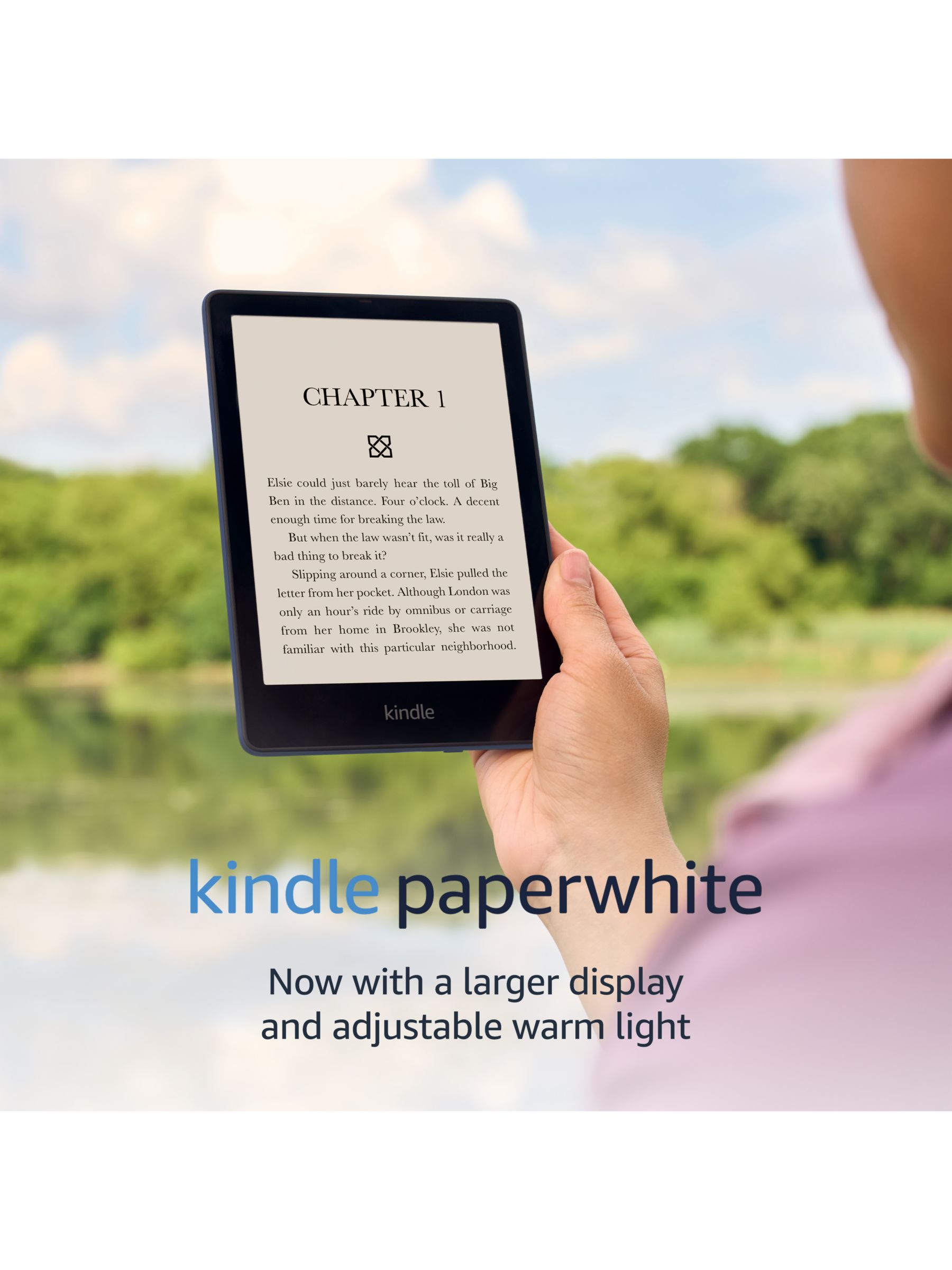 Buy  - Kindle Paperwhite - 16GB - 2023 - Denim - 6.8 - Free