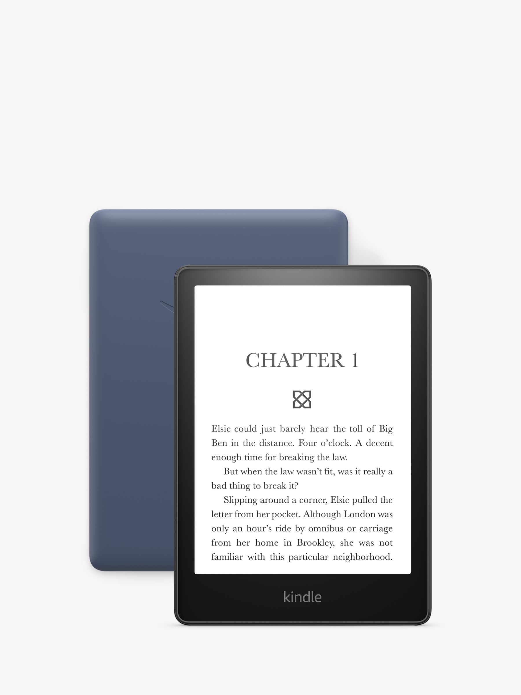 Kindle Paperwhite (11th Generation), Waterproof eReader, 6.8 High  Resolution Illuminated Touch Screen with Adjustable Warm Light, 16GB, with  Special Offers, Blue