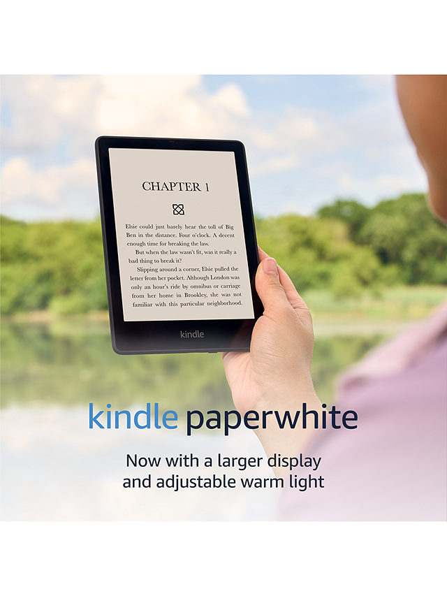Amazon Kindle Paperwhite (11th Generation), Waterproof eReader, 6.8" High  Resolution Illuminated Touch Screen with Adjustable Warm