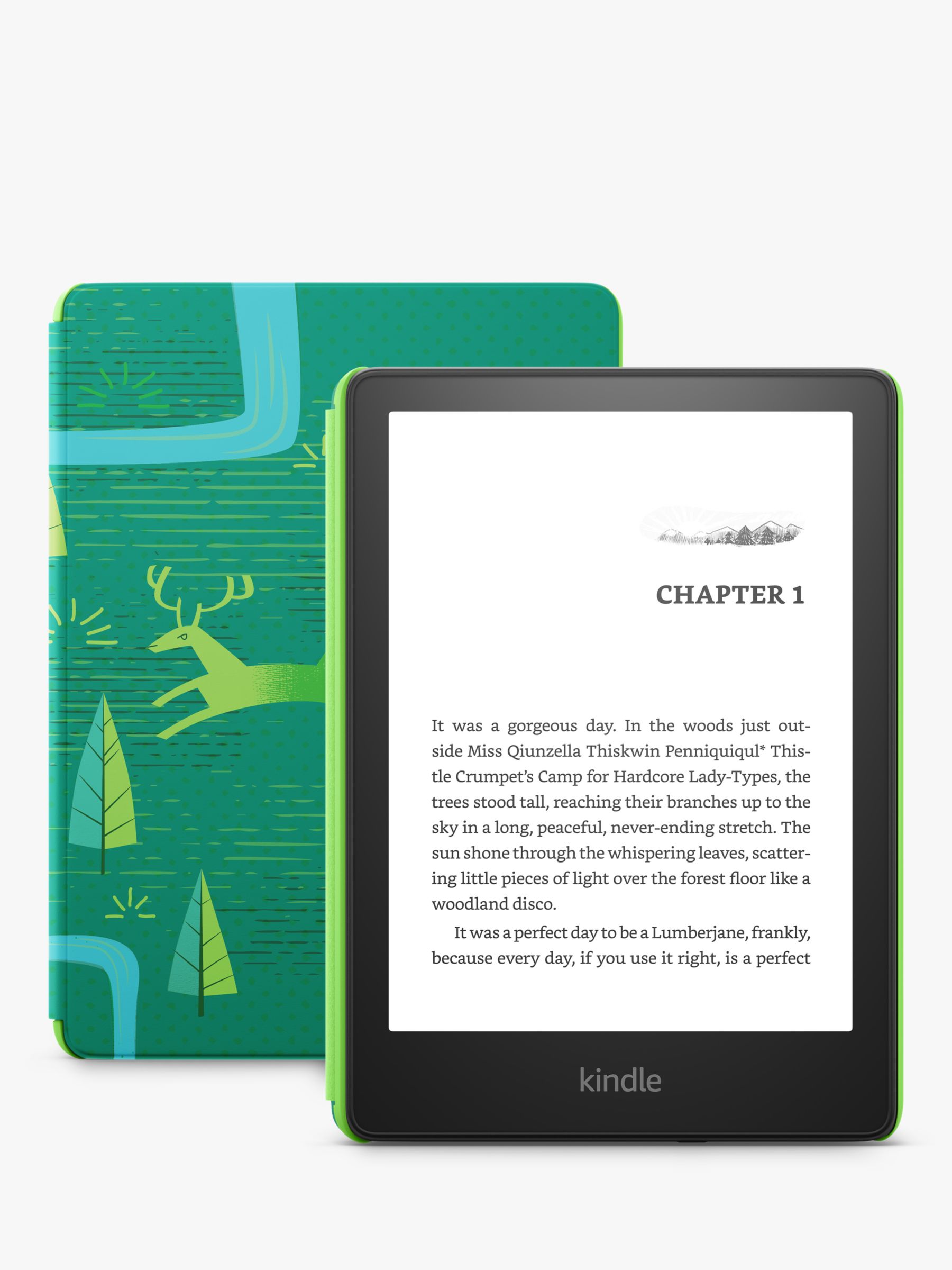 Kindle Paperwhite 6.8″ display and adjustable warm light –