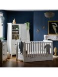 Obaby Stamford Classic Cotbed, Closed Changing Unit & Double Wardrobe Set