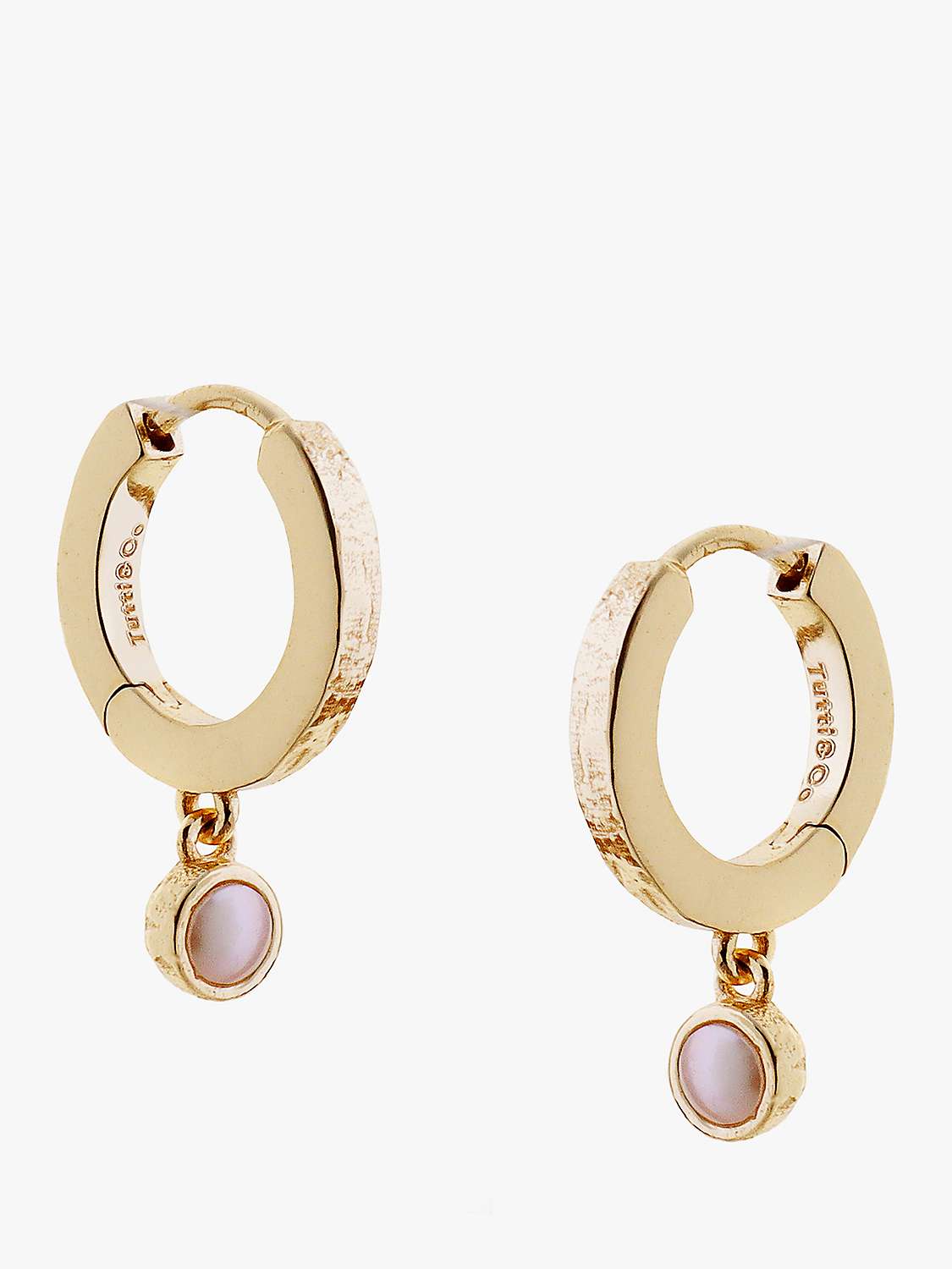 Buy Tutti & Co Chosen Freshwater Pearl Huggie Hoop Earrings Online at johnlewis.com