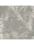 Galerie Metallic Jungle Leaves Wallpaper, 33302
