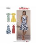 Simplicity Miss/Misses' Petite Bodice Dress Sewing Pattern, S8594