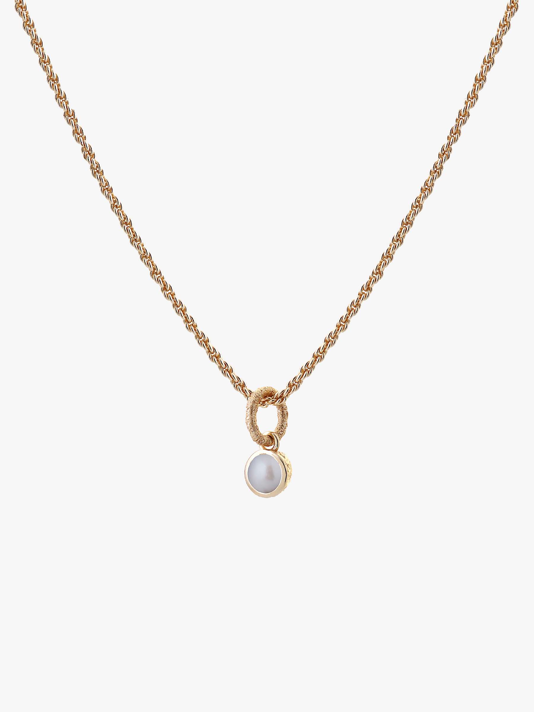 Buy Tutti & Co June Birthstone Necklace, Pearl Online at johnlewis.com