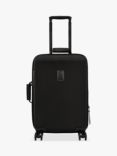 Longchamp Boxford 55cm 4-Wheel Recycled Canvas Cabin Case, Black