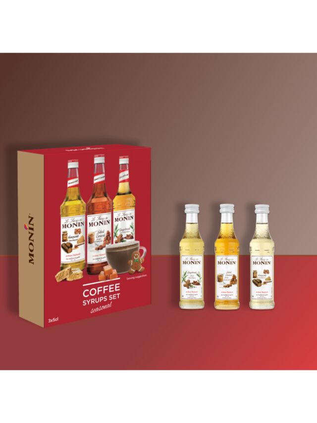 Limited Edition Monin Syrup Kit, Iced Coffee Syrup