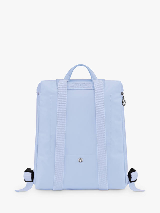 Longchamp Le Pliage Recycled Canvas Backpack, Sky Blue
