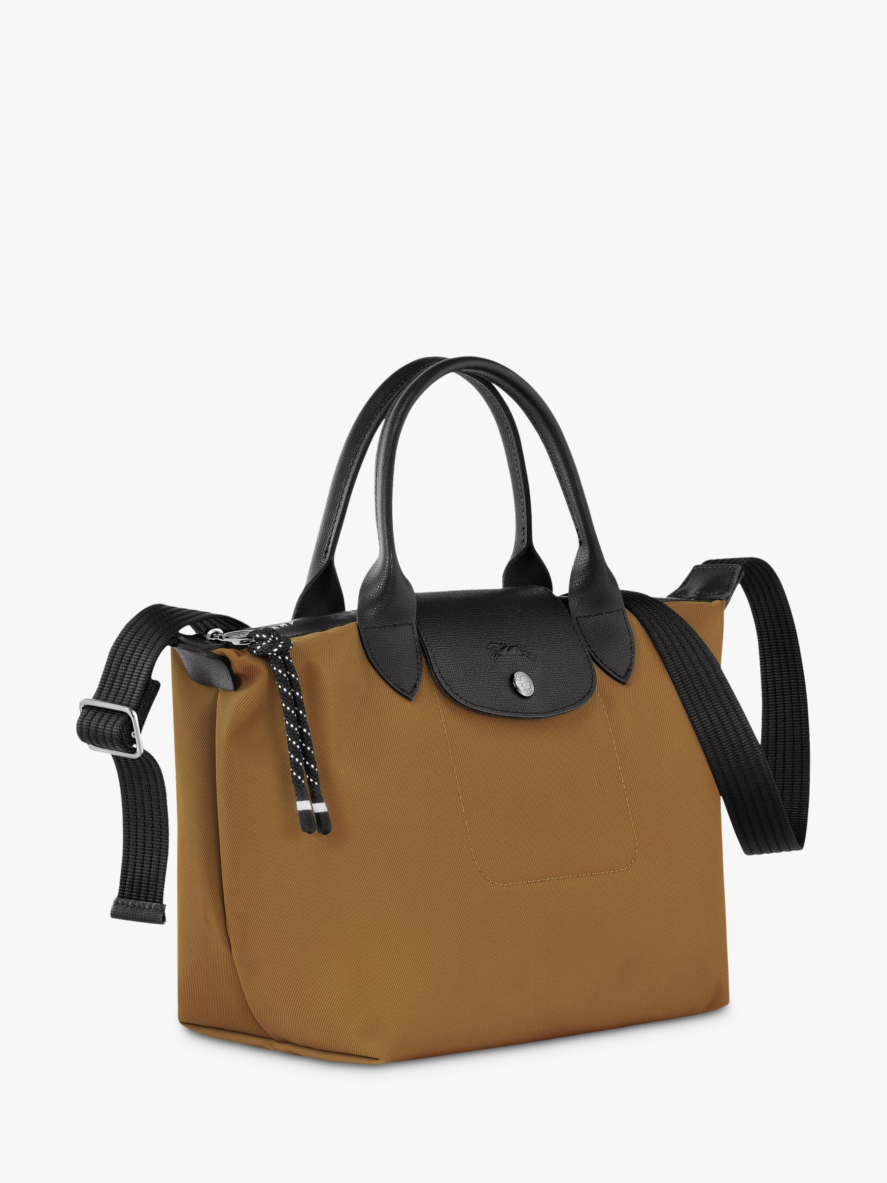 Longchamp Le Pliage Energy Mini Top Handle Bag, Black at John Lewis &  Partners