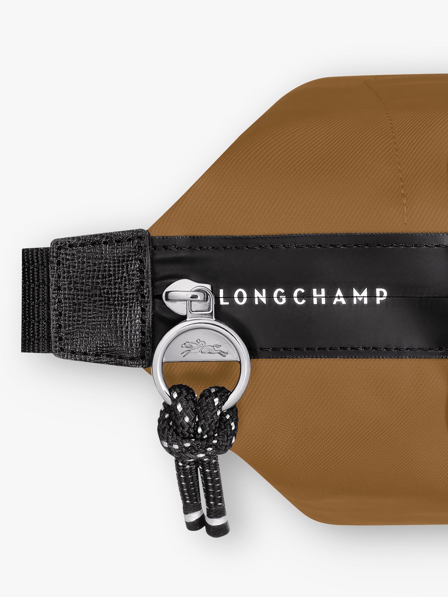 Longchamp Le Pliage Filet Mini Top Handle Bag, Tobacco at John Lewis &  Partners
