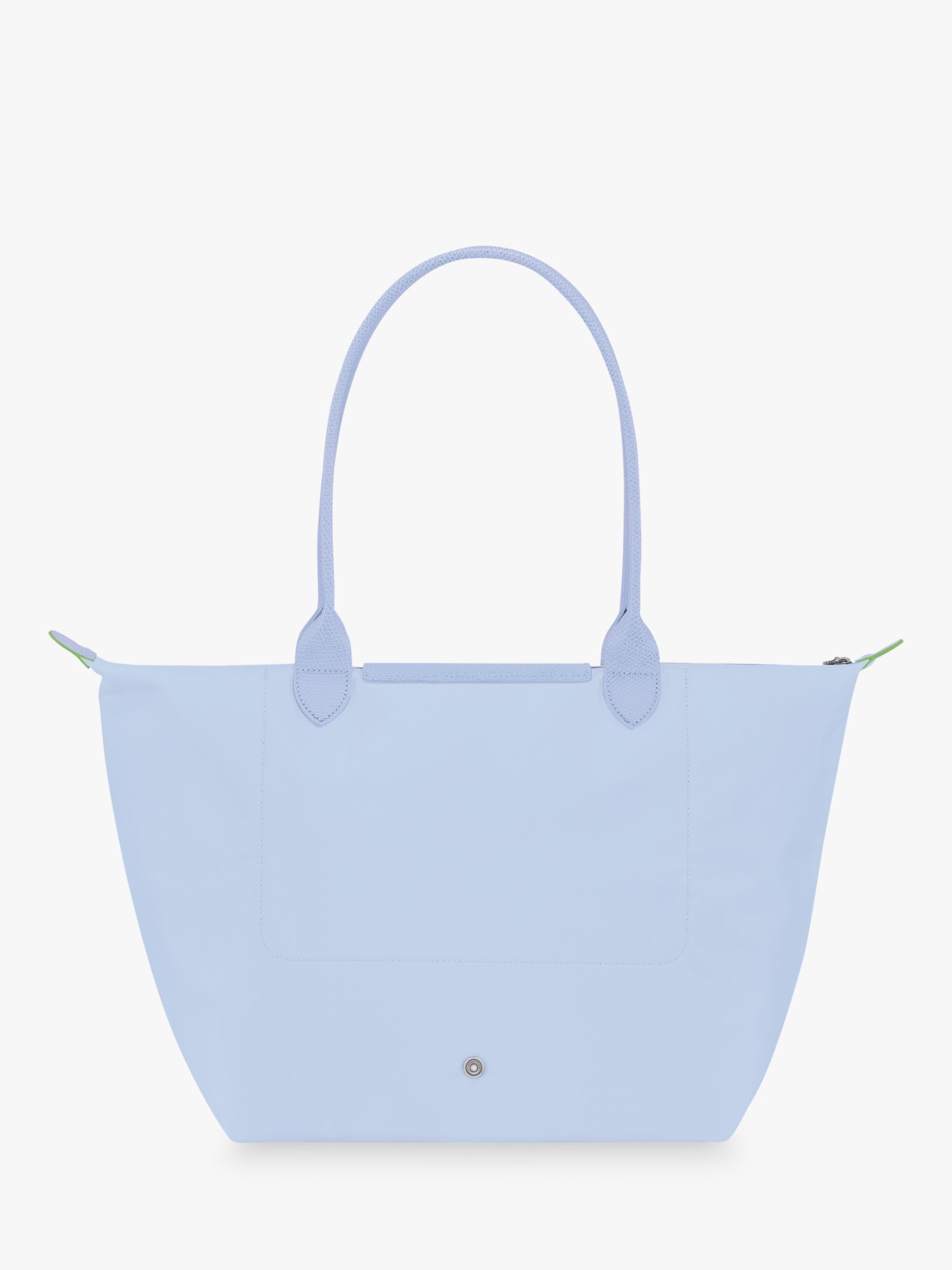 Longchamp Le Pliage Green Pouch with Handle Blue Women