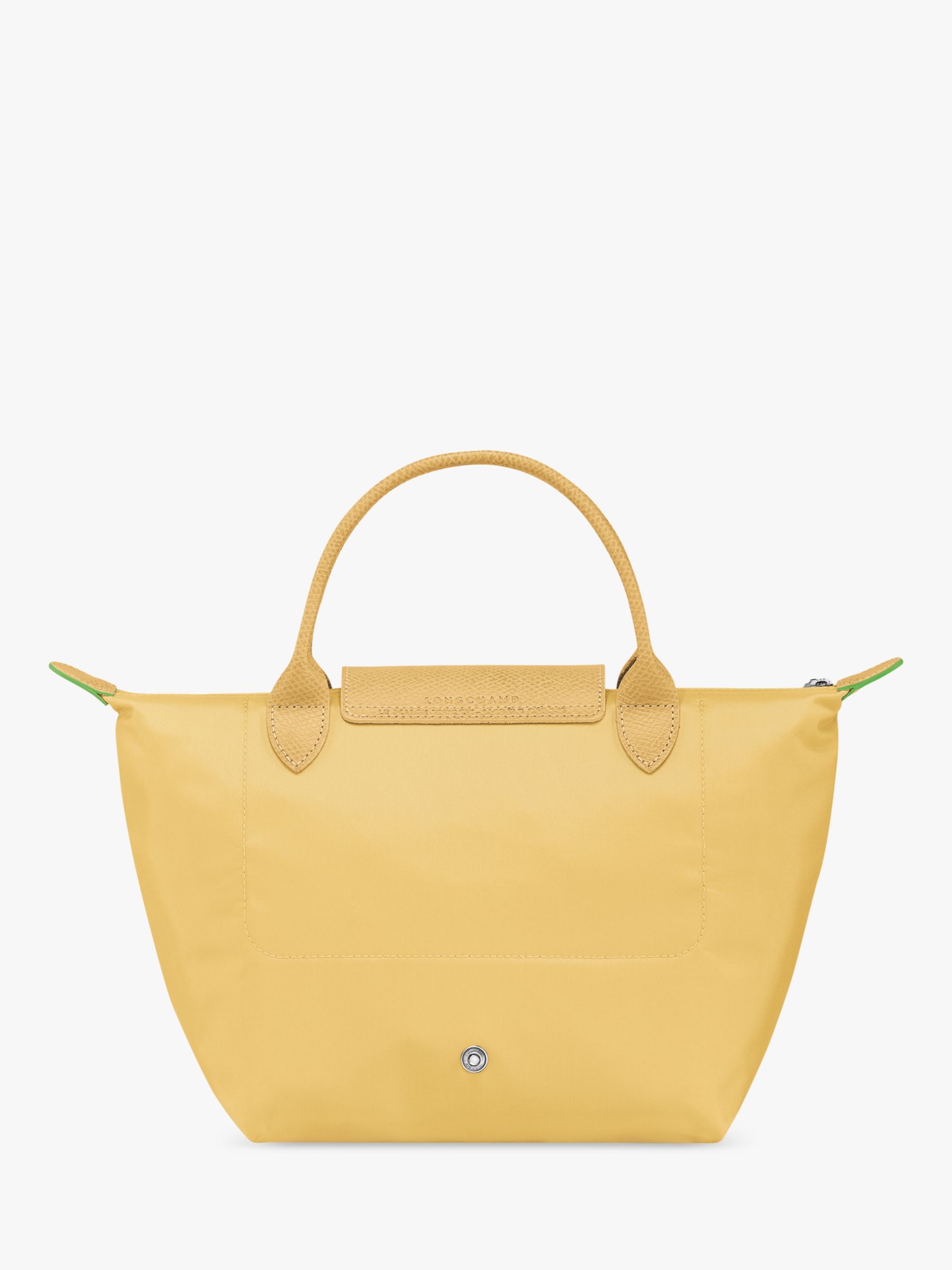 Longchamp Le Pliage Recycled Canvas Small Top Handle Bag, Wheat at John ...