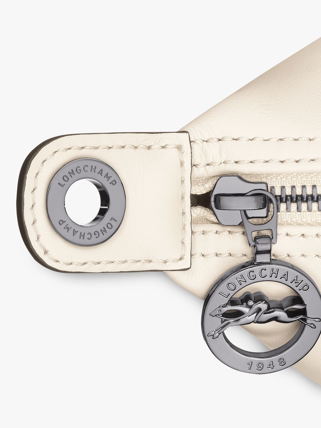 Longchamp Le Pliage Original Medium Top Handle Bag, Paper at John Lewis &  Partners