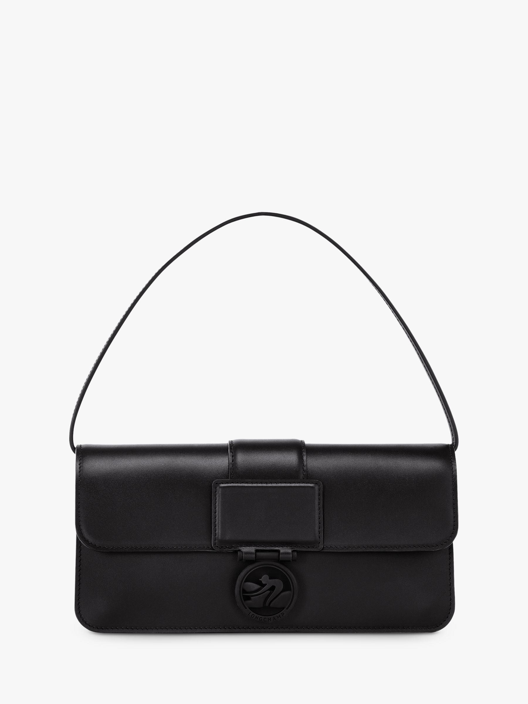 Longchamp Box-Trot Baguette Bag, Black at John Lewis & Partners