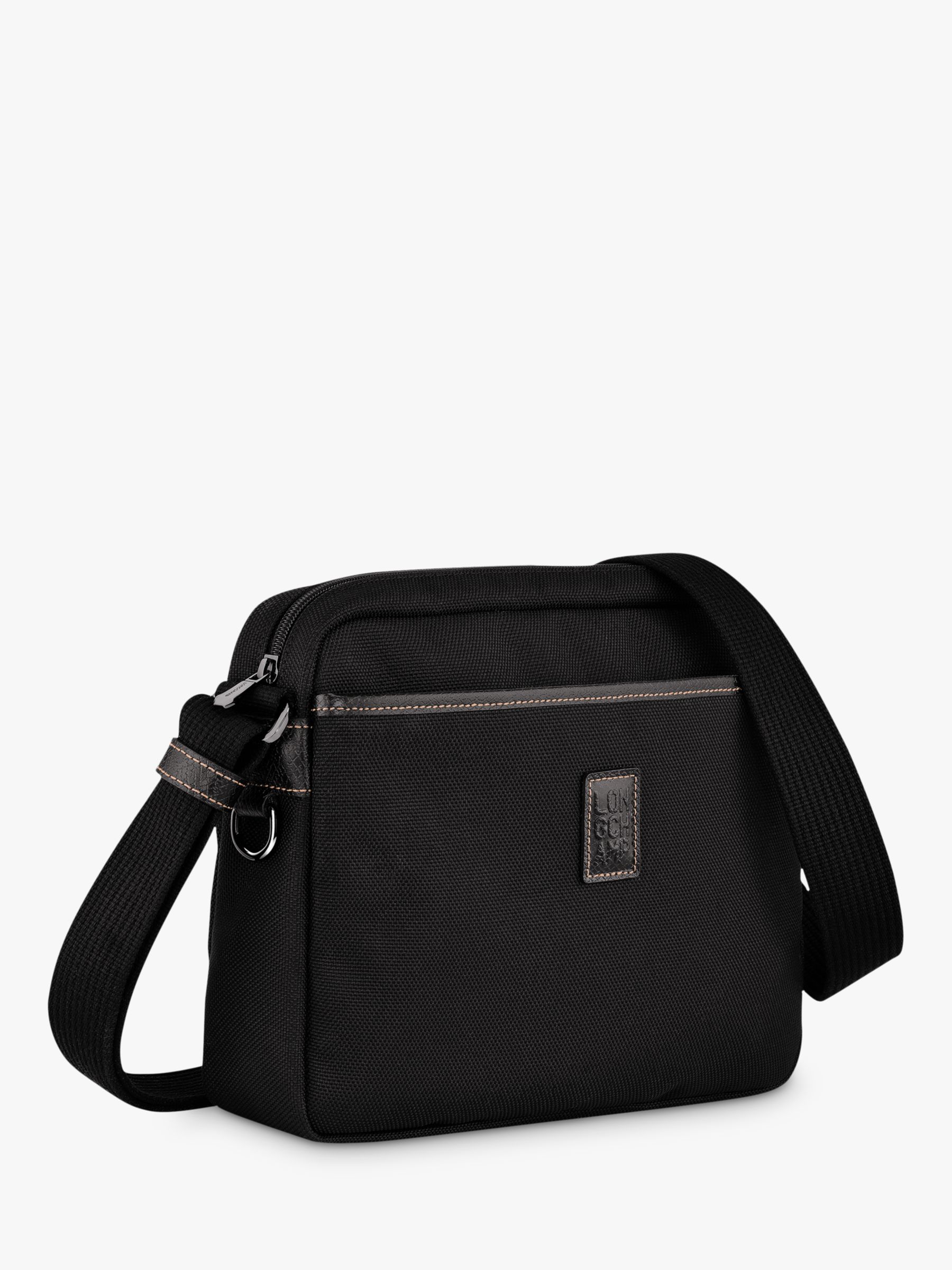 Longchamp Boxford Camera Bag, Black at John Lewis & Partners