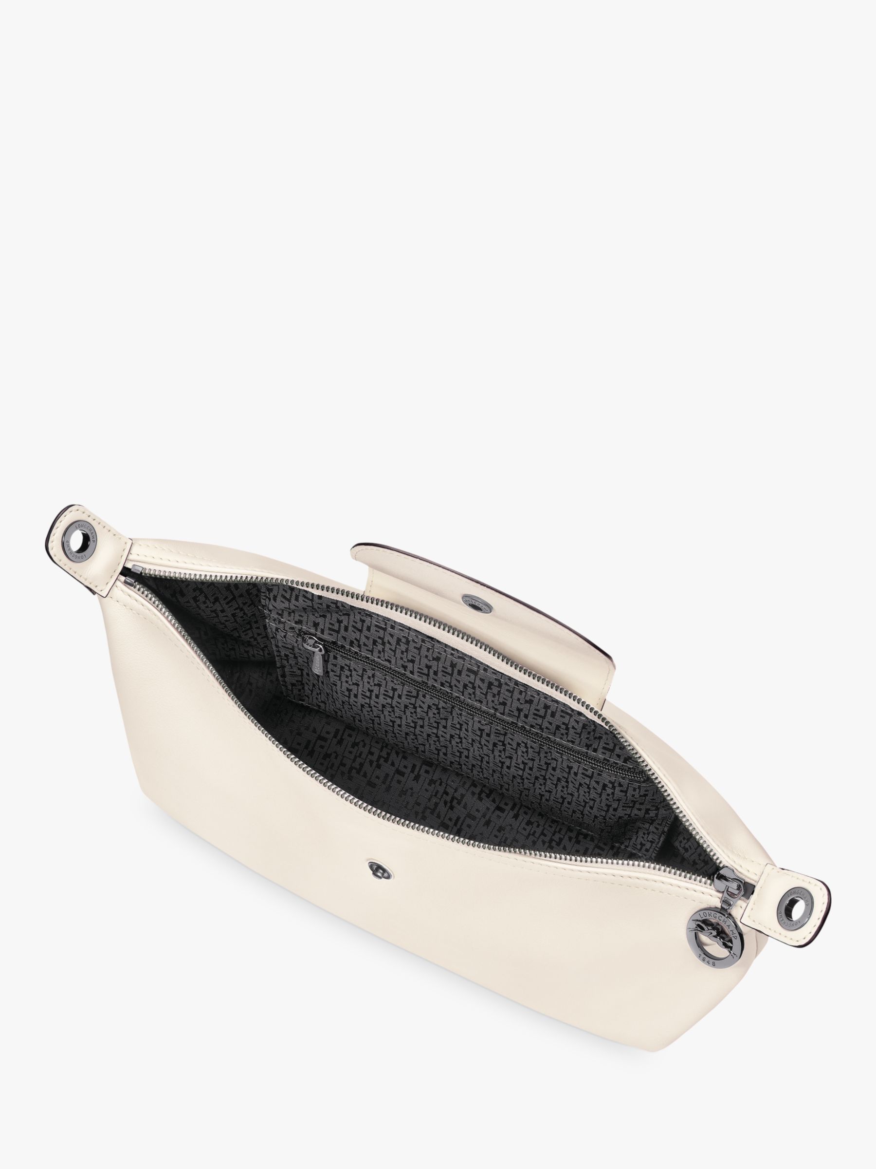 Longchamp Le Pliage Xtra Medium Shoulder Bag, Black at John Lewis & Partners