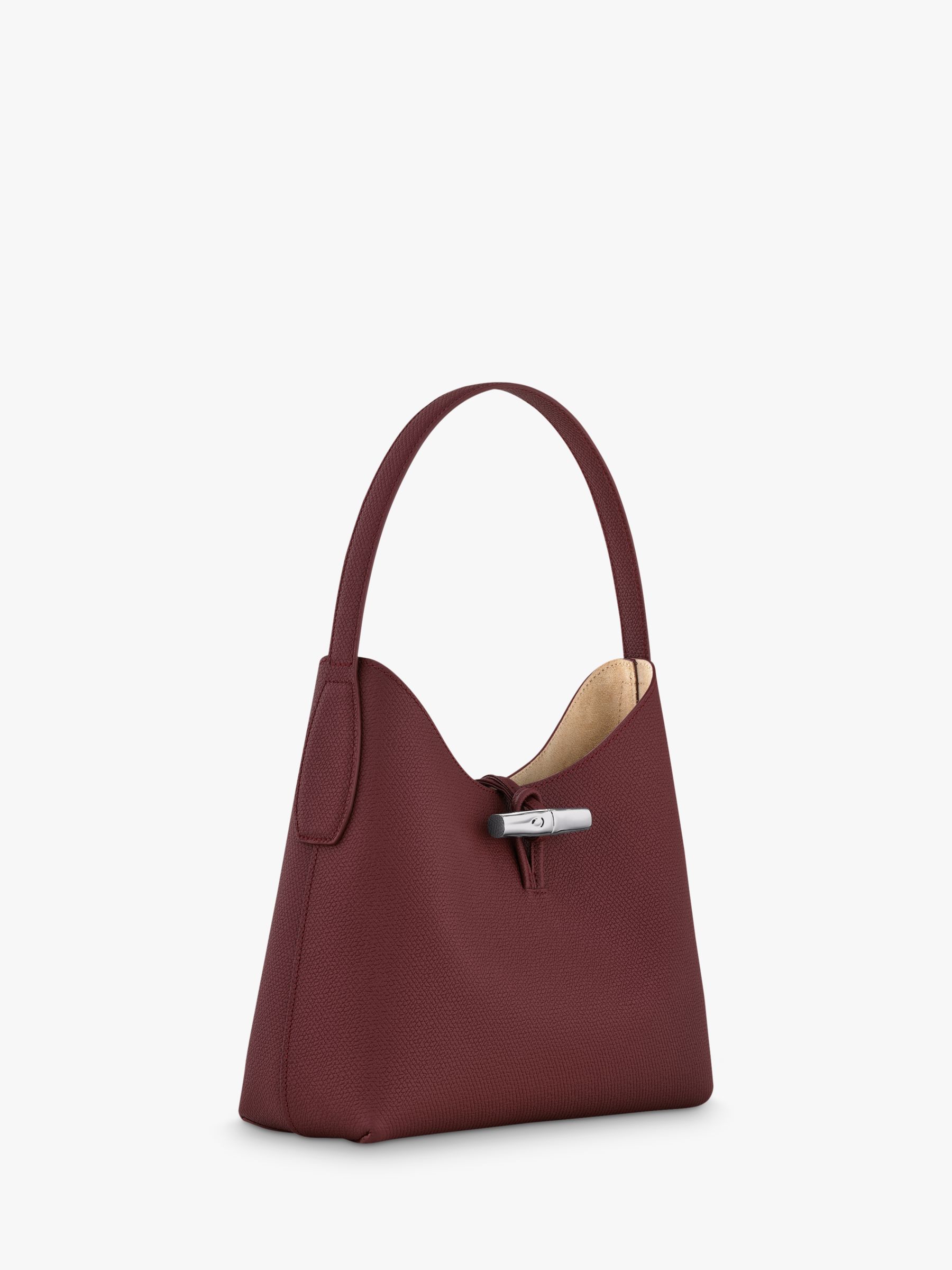 Roseau S Handbag Plum - Leather (10095HPN261)