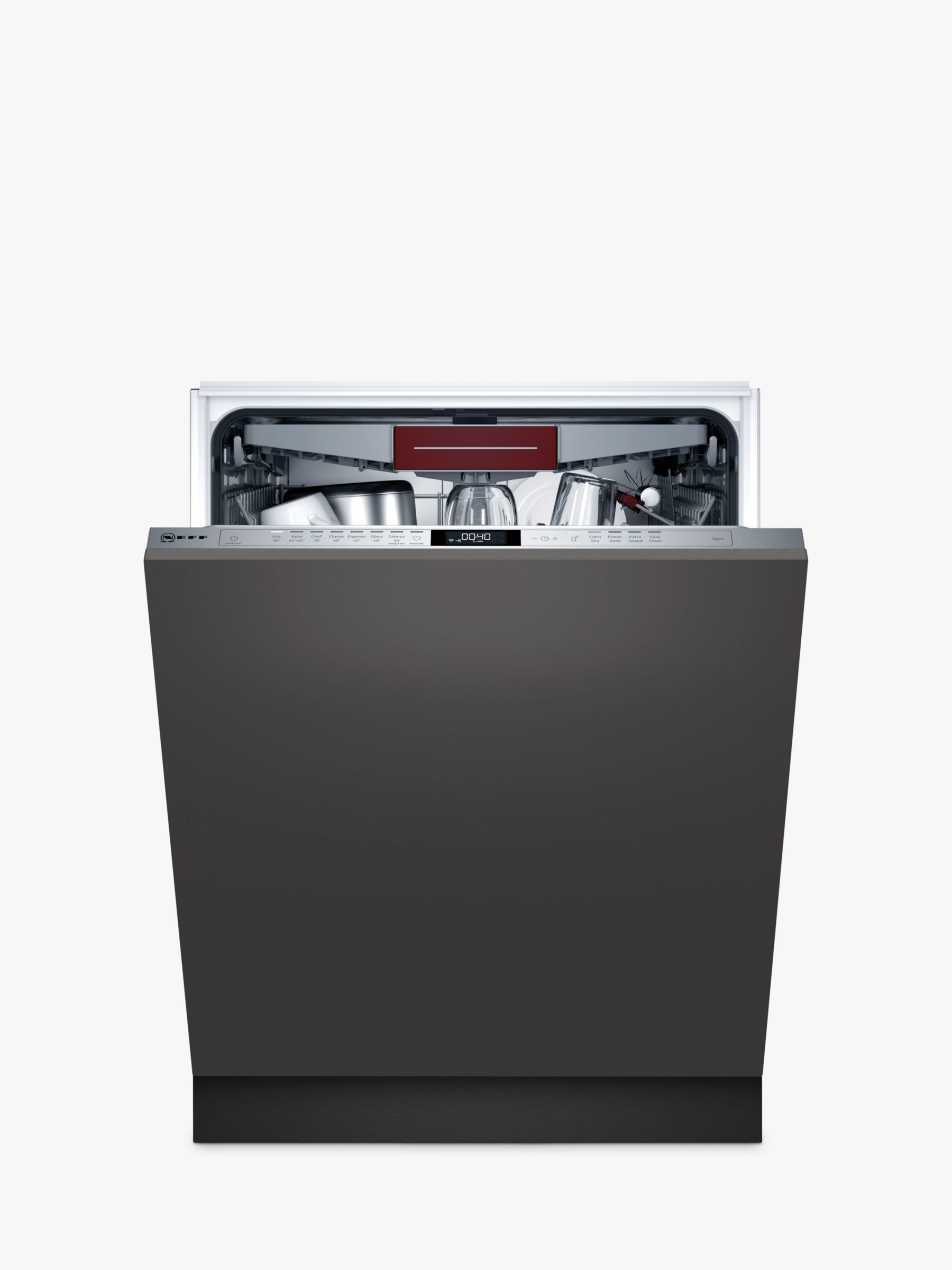 Neff N70 S187ZCX43G Fully Integrated Dishwasher