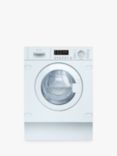 Neff V6540X3GB Integrated Washer Dryer, 7kg/4kg Load, 1400rpm Spin, White