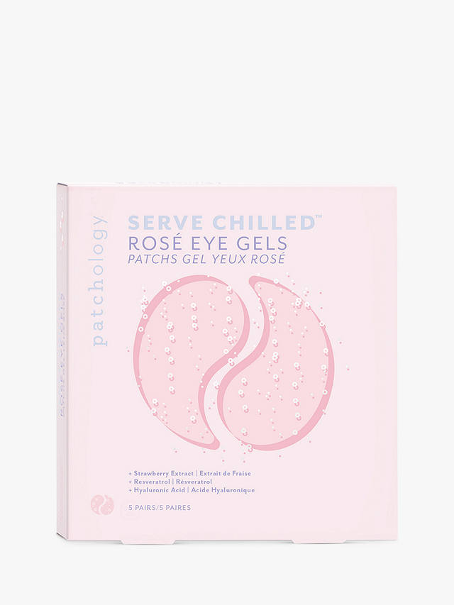 Patchology Serve Chilled™ Rosé Eye Gel, x 5 1