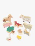 John Lewis Wooden Stacking Animals Toy, FSC-Certified Wood