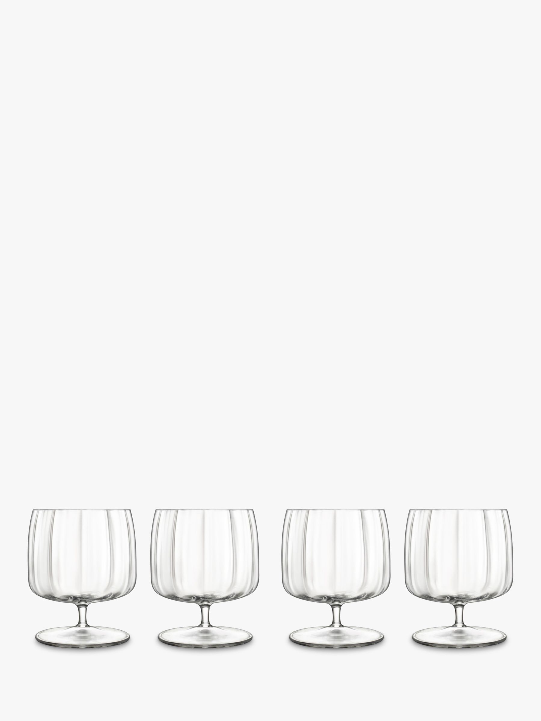 Luigi Bormioli Jazz Rum Cocktail Glass, Set of 4, 300ml, Clear