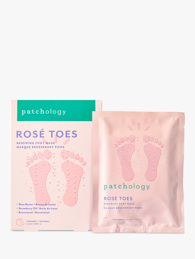 Patchology Serve Chilled™ Rosé Toes Foot Mask 1