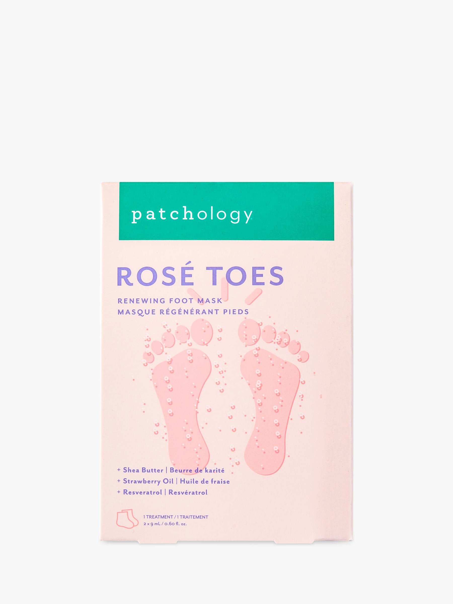 Patchology Serve Chilled™ Rosé Toes Foot Mask 3