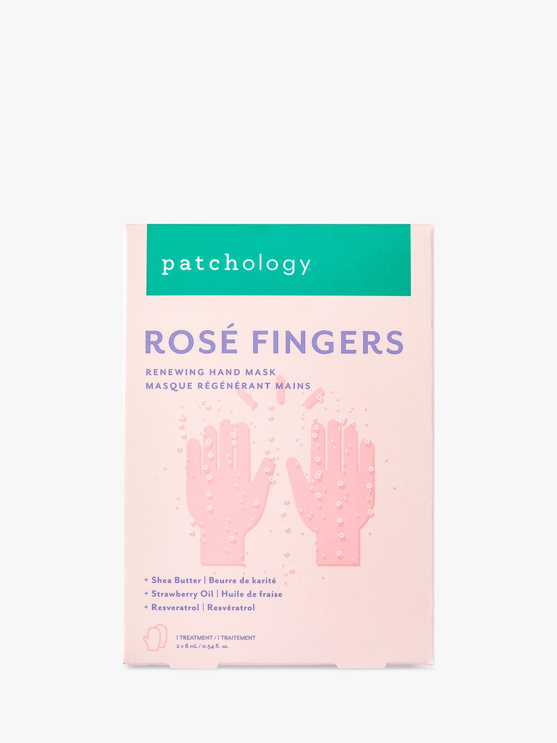 Patchology Serve Chilled™ Rosé Fingers Hand Mask 3