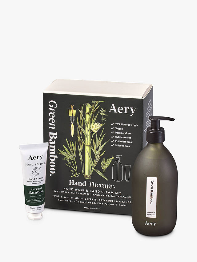 Aery Bamboo Hand Wash & Hand Cream Gift Set 2