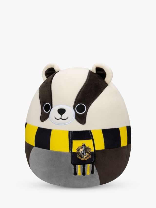Squishmallows 8 Harry Potter Hufflepuff Badger Plush Toy, 8 in