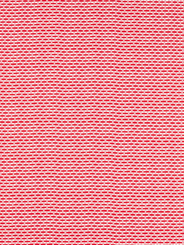 Harlequin x Sophie Robinson Furnishing Fabric Basket Weave & Deffinity, Coral/Rose