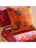 Harlequin x Sophie Robinson Wonderland Floral Fabric, Amber/Lapis/Ruby