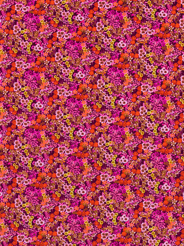 Harlequin x Sophie Robinson Wildflower Meadow Fabric, Carnelian/Spinel/Amethyst