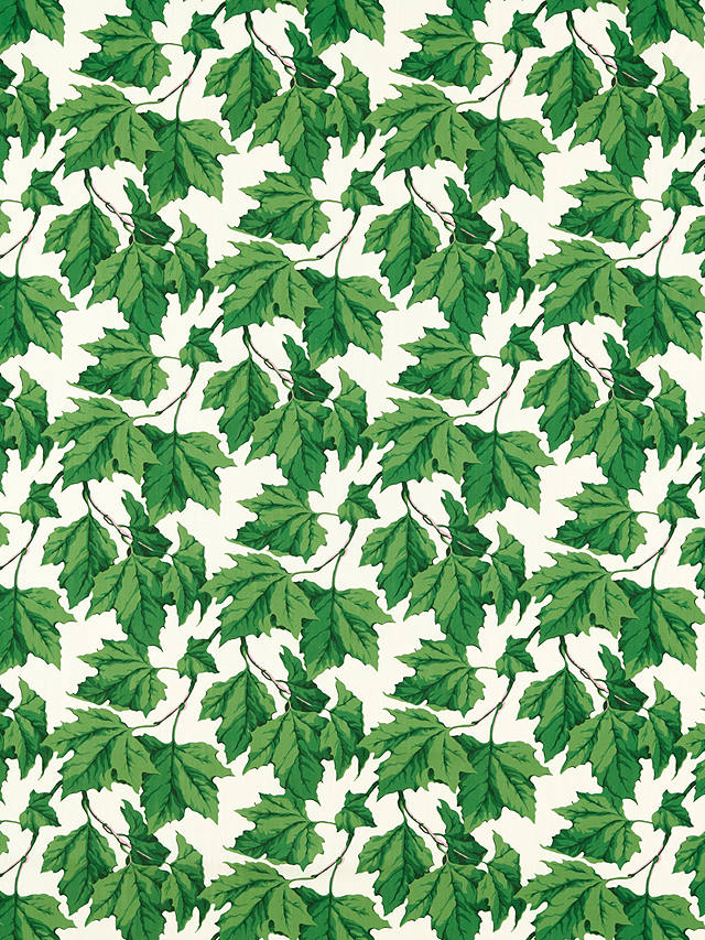 Harlequin x Sophie Robinson Dappled Leaf Fabric, Emerald