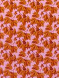 Harlequin x Sophie Robinson Dappled Leaf Fabric, Amber/Rose