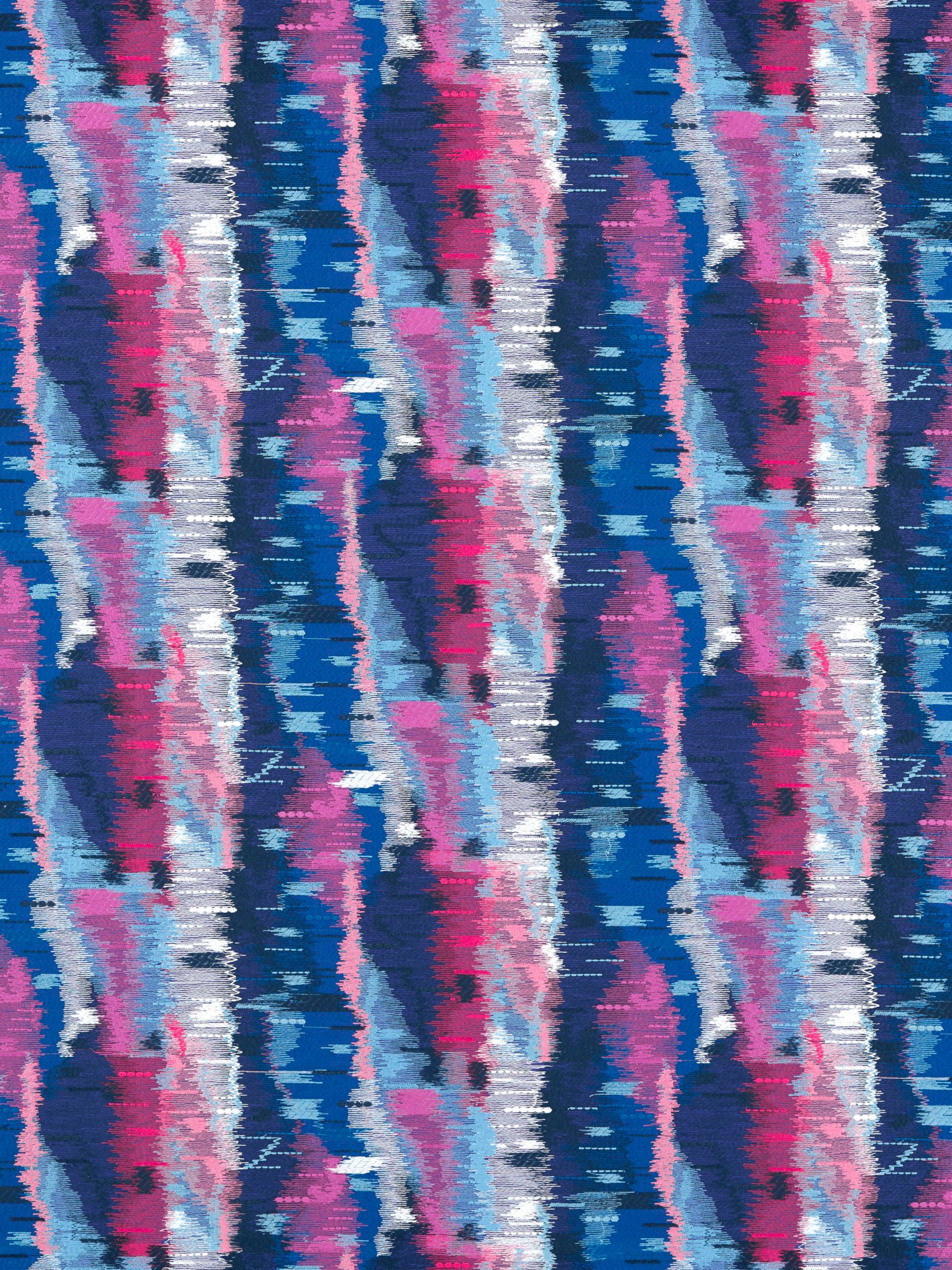 Harlequin x Sophie Robinson Wilderness Fabric, Lapis/Carnelian/Ruby