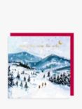 Louise Mulgrew Designs Across the Miles Mountains Christmas Card