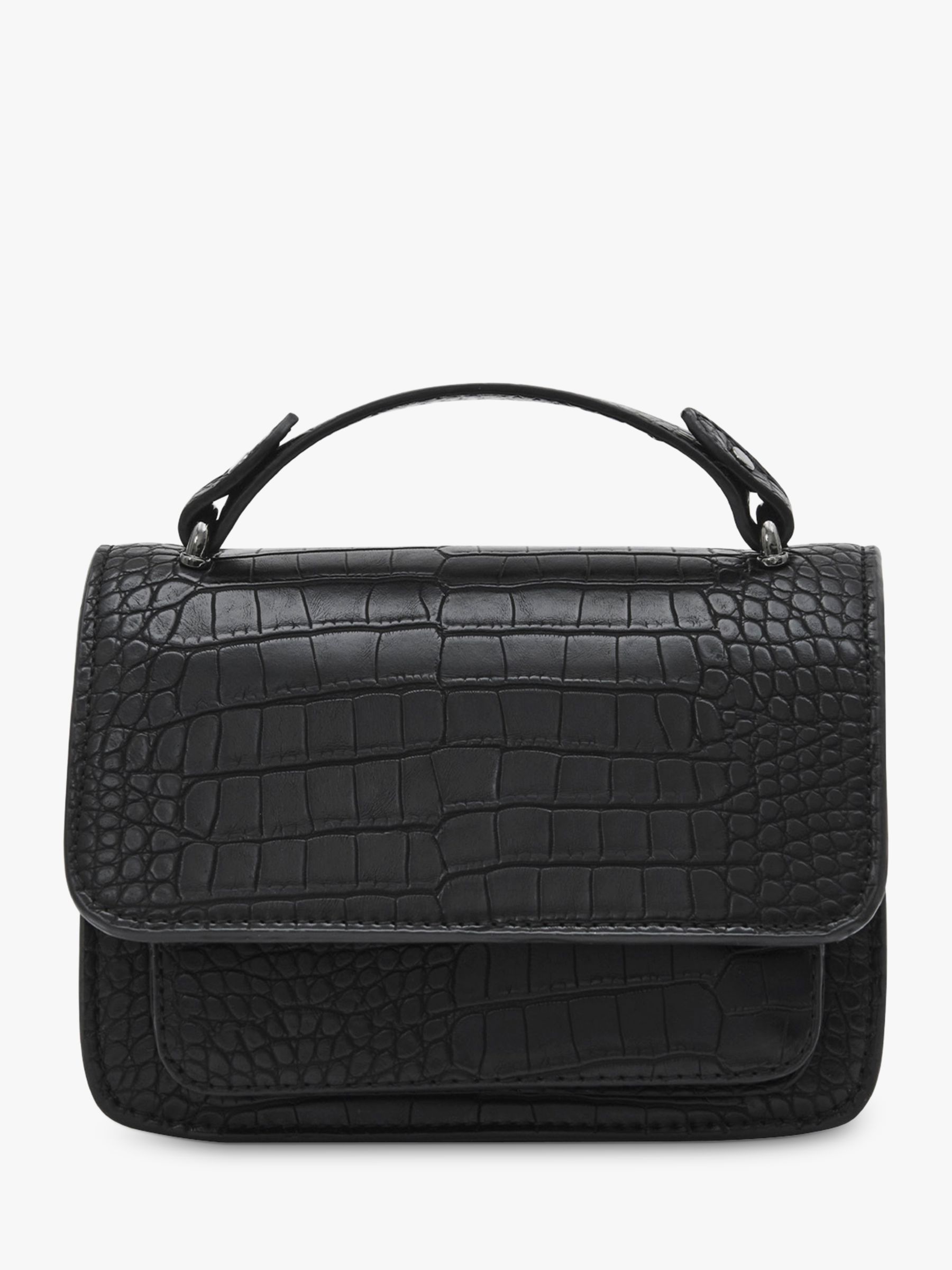 HVISK Renei Trace Crossbody Bag, Black at John Lewis & Partners