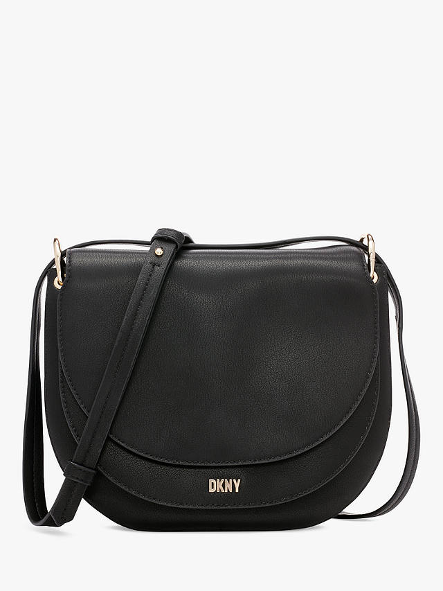 DKNY Gramercy Leather Cross Body Bag, Black