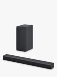 LG S60Q Bluetooth Soundbar with Dolby Atmos & Wireless Subwoofer, Black