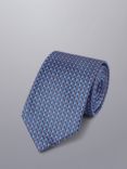 Charles Tyrwhitt Stain Resistant Silk Tie, Blue/Orange